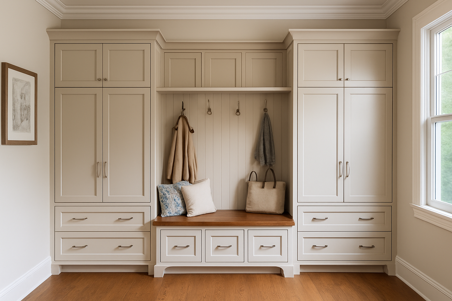 Built-in Storage Cabinets